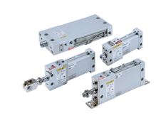 กระบอกลม Plate Cylinder with Lock MLU-MDLU SMC